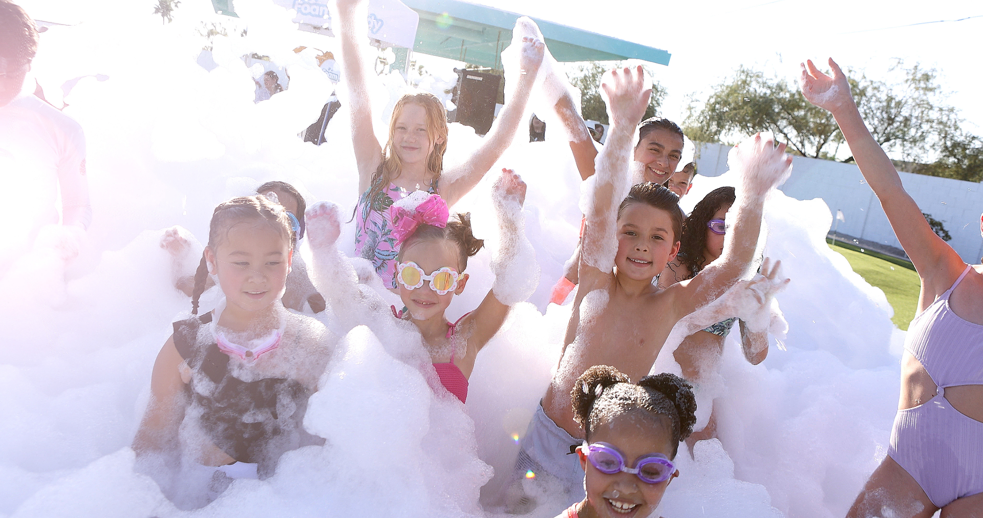 Staffed Regular Foam Party - Foam O Clock Party Rentals foam party package in Boulder